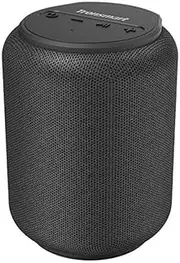 Tronsmart T6 Mini Bluetooth Speaker TWS Speakers IPX6 Wireless Portable Speaker with 360 Degree Surround Sound, Voice Assistant Black