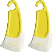 2pcs Kitchen Silicone Scraper, Pot and Pan Dish Scraper, Silicone Spatula, Dish Bowl Scraper Pot Cleaning Tool for Cookware, Dishes, Pans and Pots