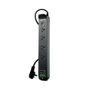 Jackson Raptor RAP4 4 Outlet Surge Protected Board 4x Sockets - 30W PD USB-C & 30W QC USB-A [RAP4]