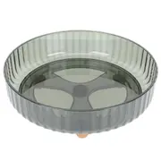 Round Plastic Rotating Turntable Storage Container Countertop Seasoning Storage Rack