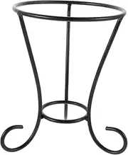 Reflective Ball Support Ball Displaying Stands Displaying Holders for Ball Crystal Stand Ball Holder for Yard Gazing Ball Stand Metal Crystal Ball Holder Black Wrought Iron