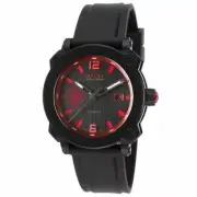 Bulova Accu Swiss MENS Automatic Watch 65B165 Manchester United Special Edition