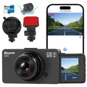 Dash Cam Front and Rear Dash Camera WiFi/APP Control Car Camera Dash Cam with...