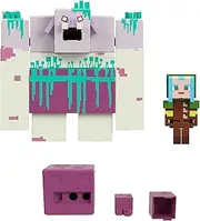 Mattel Minecraft Legends Action Figure, Devourer with Slime Attack Action & Accessory, Collectible Toy, 3.25-inch