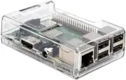 Sb Components Raspberry Pi 3 Model B+ Transparent Case - Access to All Ports