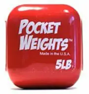 Pocket Weight Trim, Belt Lase Through Scuba Diving Lead 5lbs TW005