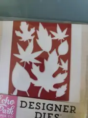 Echo Park Leaves Background Die
