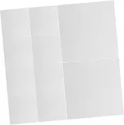 LOORGVEL 50pcs Nail Art Palette Paper Manicure Tool Nail Art Mixing Palette Practice Surface