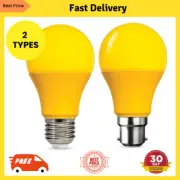 HPM 5W Yellow LED Anti-Insect Bug Light Globe A55 E27 B22 Bayonet Edison Lamp