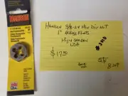 Hanson 3/8 - 24 Hex Die Nuts (#2010)(B-1-S)