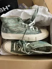 undefeated x converse chuck 70 labeled as size 6.5 M / 8.5 W (runs big)
