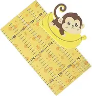 Hoement Cartoon Animal Growth Chart and Girls Room Decor Removable Height Measuring Wall Decal