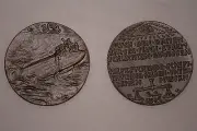 KARL GOETZ L-19 MEDALLION ZEPPELIN GERMANY GERMAN WWW1 WWI AIR SHIP BLIMP MEDAL