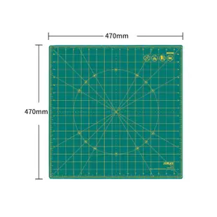 耀您館★日本製OLFA可360度旋轉47x47公分切割墊板美工墊RM-17S桌墊裁切墊版切布墊模型墊工作墊工藝墊子切割板