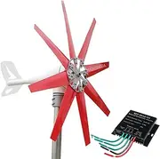 HUIZHITENGDA 1000W Wind Turbines Generator Kit, Wind Generator Windmill Energy Turbines Wind Turbine Energy Generators(with Controller)
