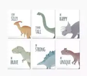 Dinosaur Prints, Nordic Prints, Nursery Wall Art, Baby Boy Nursery Decor