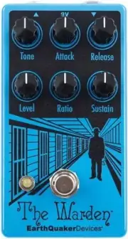 NEW - EarthQuaker Devices The Warden V2 Optical Compressor Pedal