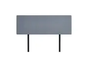 Linen Fabric King Bed Deluxe Headboard Bedhead - Berlin Blue