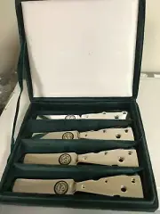 Vintage Saks Fifth Ave Cheese Knives