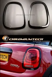 MINI Cooper F55 F56 F57 Aftermarket Replacement Gloss Black Rear Light Surrounds