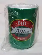 ️FIJI BITTER BOTTLE OPENER INSULATED BEER STUBBY STUBBIE HOLDER CAN COOLER VB