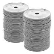 100 Pcs Cymbal Ring Accessories Tambourine for Drums Cymbals Ching