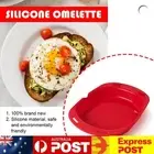 AU Egg Poacher Silicone Omelette Maker Microwave Oven Egg Cooker for Egg Mcmuffi