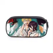 o690 chainsaw man Polyester double pen case Vertical square large capacity stationery case fgy690