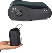 Zorali Inflatable Camping Pillow - Ergonomic Travel Pillow for Neck and Lumbar Support - Compact, Quick-Inflation, and Comfortable Air Pillow for Hiking, Backpacking, Camping & Outdoor Adventures