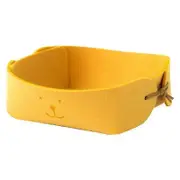 Desktop Storage Basket For Home Yellow,Desktop Storage Basket, Yellow, Home Organization