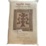 Vintage 1995 Rachel's of Greenfield Folk Art Apple Tree Mini Quilt Kit 13"x15"