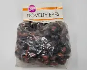 Bulk VTG Zims Brown 17mm Painted Plastic Safety Eyes for Craft Doll Toy Puppet