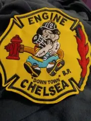 Chelsea Fire Dept Engine-2 Patch Popeye Boston Mass MA