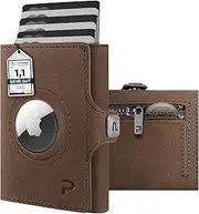 [PURISTO] Klik Classic Parent, Brown Vintage, AirTag Mini Münzfach, AirTag mini Coin Compartment
