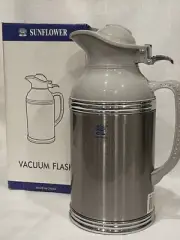 1.2L stainless steel thermos kettle travel portable hot water kettle