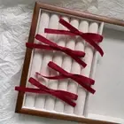 4PCS Sweet Bow Hair Clips Ribbon Bow Hairpin Mini Bangs Clip Hair Accessories