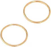 Lovisa Gold Plated Titanium Fine Sleeper Earrings 8mm | Premium PVD Gold-Plating | Hypoallergenic | On Trend Designs