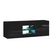 Artiss TV Unit Black 130cm