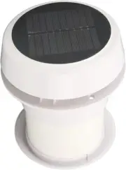 RV Solar Ventilation Fan, 12V RV Vent Fan with Mounting Screws, Solar Powered...
