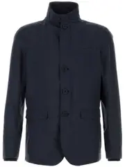 [Herno] Herno-Giacca In Nylon Con Collo Alto-Uomo 54