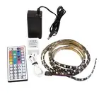16ft RGB color change LED strip tape light + controller remote power supply