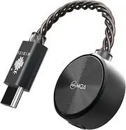 S3 PRO Ultra-Portable Hi-Res DAC Dongle, 8X MQA Support, PCM up to 32Bit/384kHz, DSD128 Decoding Amplifier Type-C Audio Cable Converter for Android/Windows/Mac OS/iOS/iPad OS System