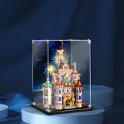 Display King -Acrylic display case with screw for LEGO® Beauty and the Beast Castle 43263