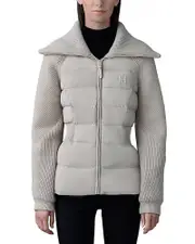 Mackage Foxy Light Down Mixed Media Jacket