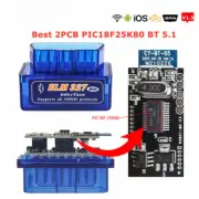 ELM327 V1.5 Bluetooth 5.1 Support IOS Android OBDII Scanner Car Disgnostic Tool