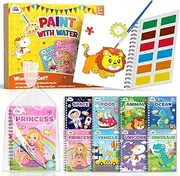 ZMLM 24 Water Coloring Books for Kids Party Favors - Bulk Mini Coloring Books for Kids Ages 4-8,Small Birthday Goodie Bag Stuffers School Teacher Return Gift Art Crafts Classroom Prizes (Classic)