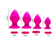 42-70mm anal anus plug silicone dildo dong dildos lube but butt lubricant 52