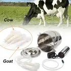 For Cow Goat Milker 5L Portable Electric Milking Machine Vacuum Impulse Pump