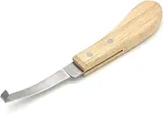 Goat Hoof Trimming Shears, Rot Trimming Shears, Hoof Trimmers Goat Foot, Edges Stainless Steel Hoof Trimmers, Wooden Handle Horse Care Hoof Care Trimming Shear