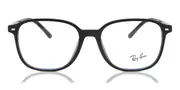 Ray-Ban RX5393F Leonard Asian Fit 2000 Men's Glasses Black Size 53 - Private Health Rebate - Blue Light Block Available